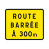 Panneau chantier boutique
